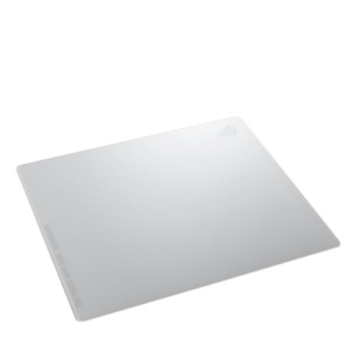 ASUS ROG MOONSTONE ACE L MOUSE PAD GAMING IN VETRO SUPERFICIE ULTRA LISCIA SILENZIOSO E SCORREVOLE RESISTENTE A GRAFFI E URTI BASE IN SILICONE ANTISCIVOLO 500 x 400 mm WHITE